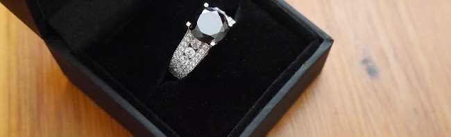 Bold and Beautiful: Black Diamond Ring