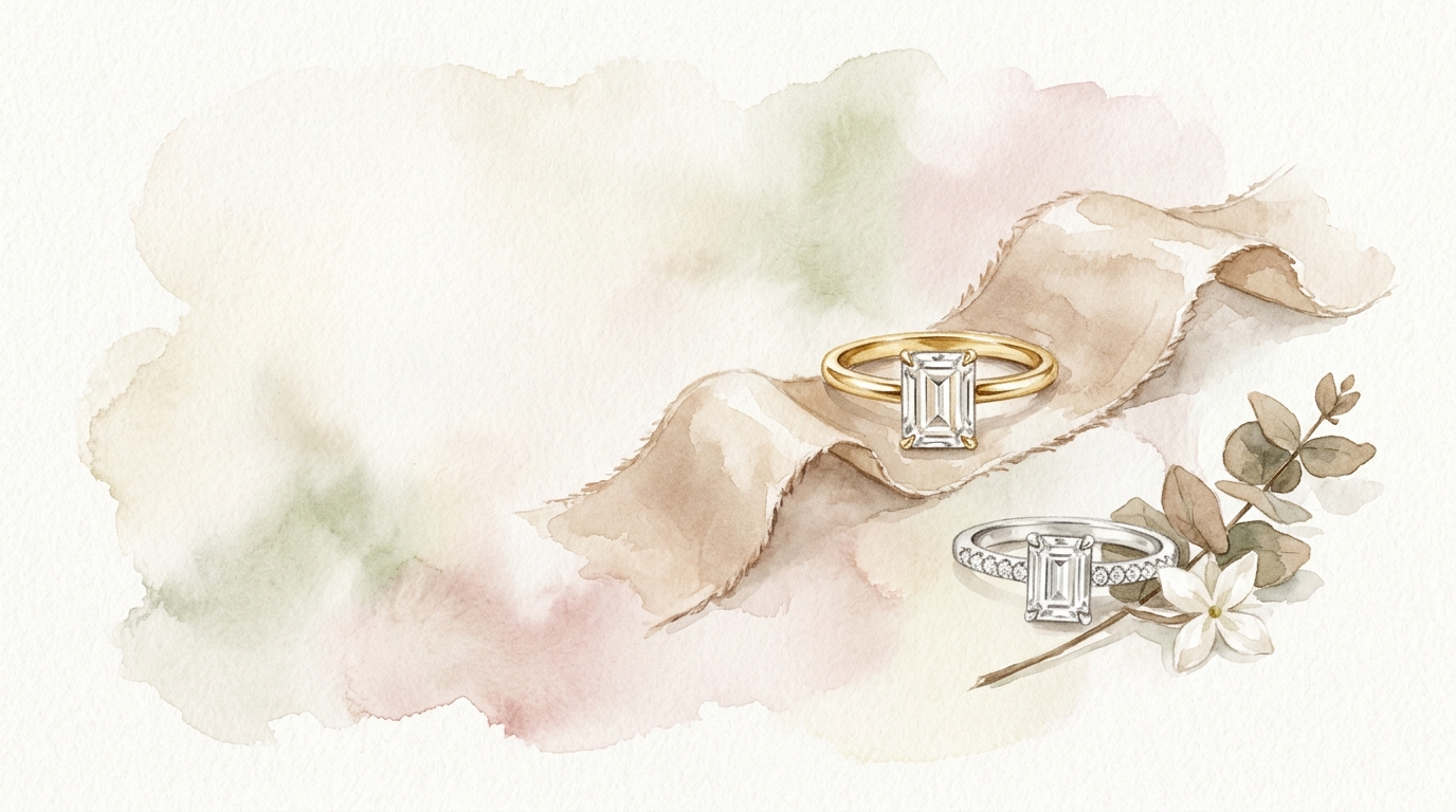 Engagement Emerald Cut Rings: A Buyer's Guide
