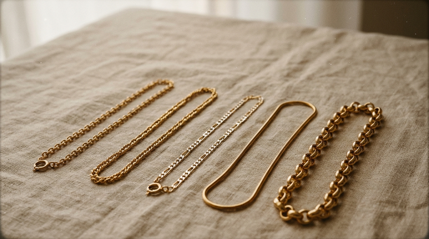 Types of Necklace Chains: Styles Guide
